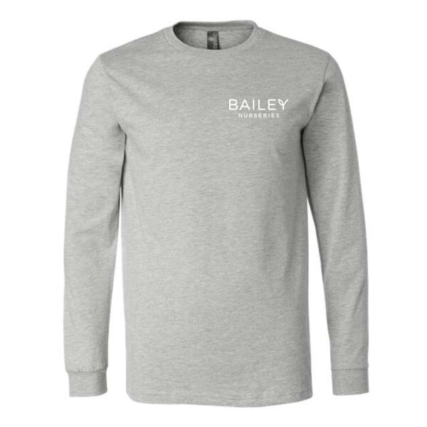 **CLOSEOUT ITEM** Unisex Heather CVC Long Sleeve Tee - Screen Print Logo Thumbnail