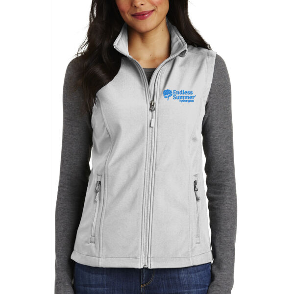 Port Authority ® - Ladies Core Soft Shell Vest - Embroidered Logo Thumbnail