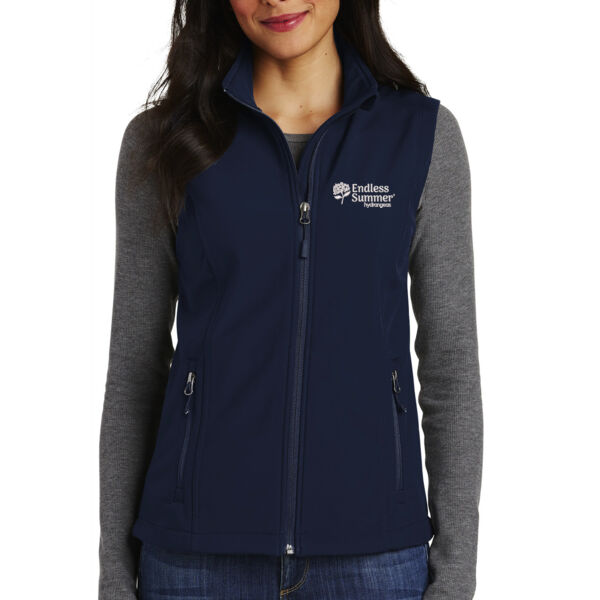 Port Authority ® - Ladies Core Soft Shell Vest - Embroidered Logo Thumbnail