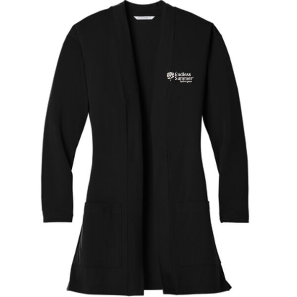 Port Authority ® - Ladies Concept Long Pocket Cardigan - Embroidered Logo Thumbnail