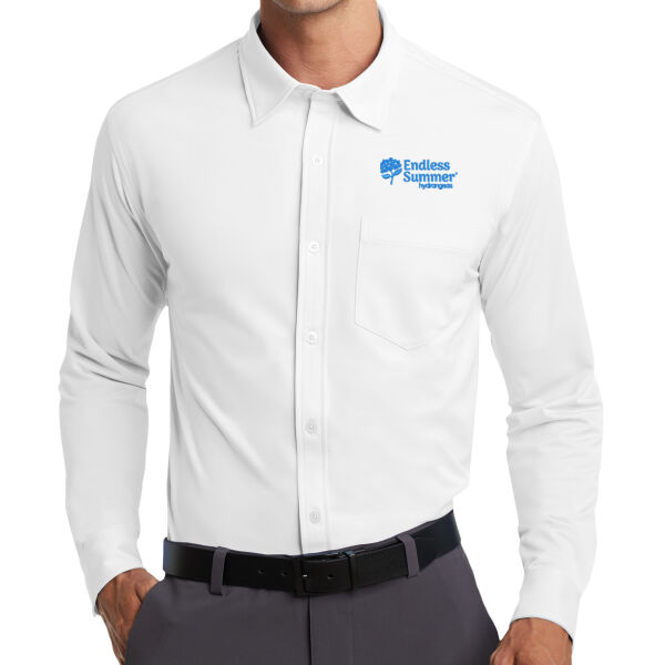 Port Authority ® - Dimension Knit Dress Shirt - Embroidered Logo Thumbnail