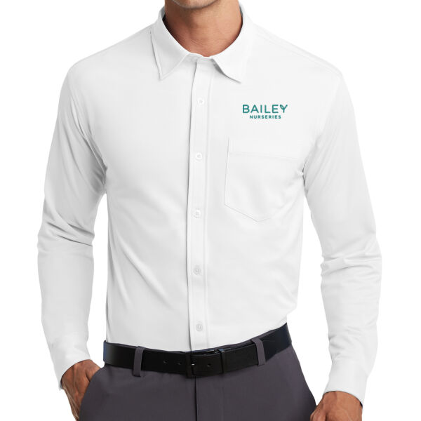 Port Authority ® - Dimension Knit Dress Shirt - Embroidered Logo Thumbnail