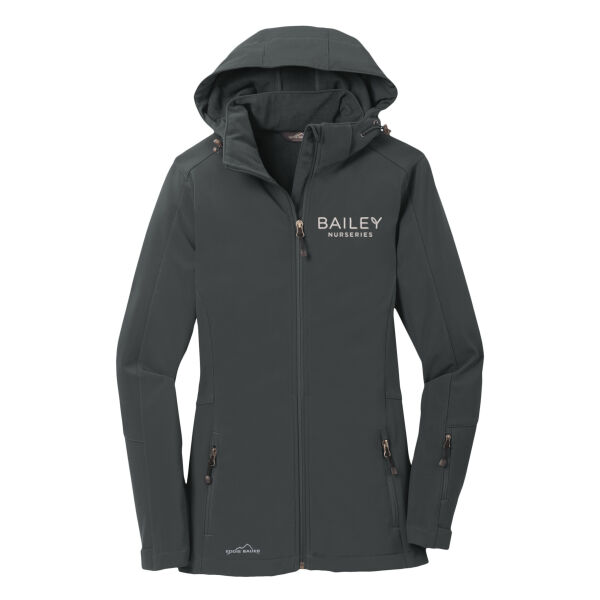 Eddie Bauer ® - Ladies Hooded Soft Shell Parka - Embroidered Logo Thumbnail