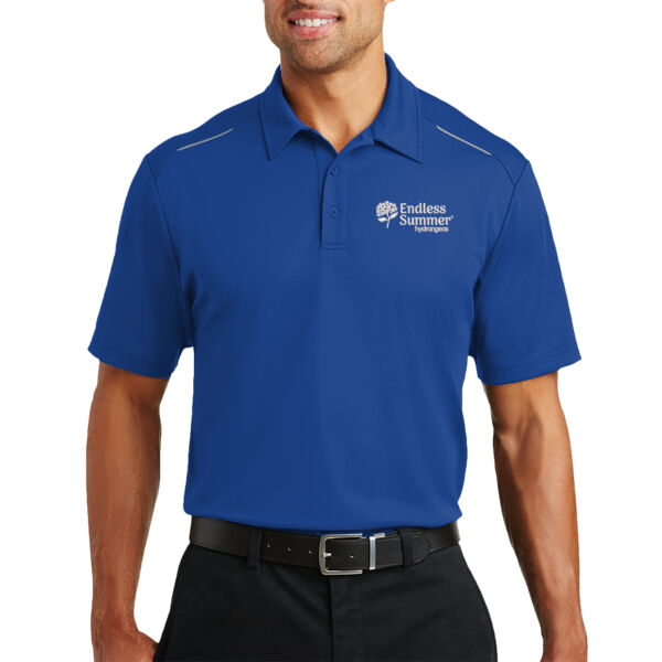 Port Authority ® - Pinpoint Mesh Polo - Embroidered Logo Thumbnail