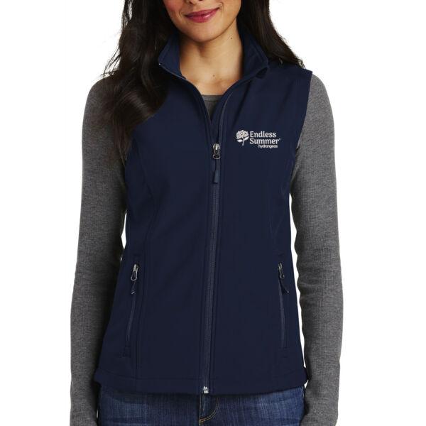 Port Authority ® - Ladies Core Soft Shell Vest - Embroidered Logo Thumbnail