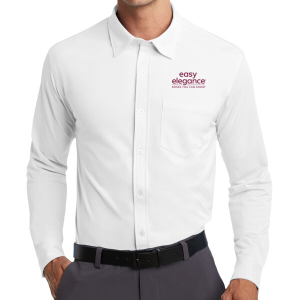 Port Authority ® - Dimension Knit Dress Shirt - Embroidered Logo Thumbnail