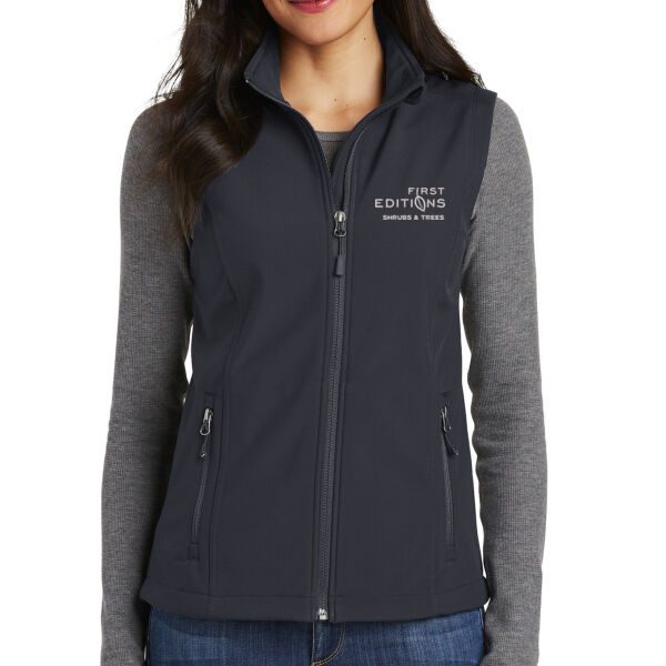 Port Authority ® - Ladies Core Soft Shell Vest - Embroidered Logo Thumbnail