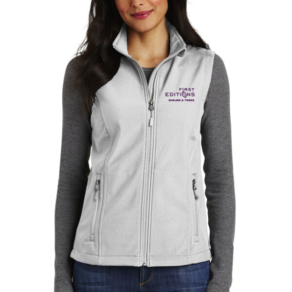 Port Authority ® - Ladies Core Soft Shell Vest - Embroidered Logo Thumbnail