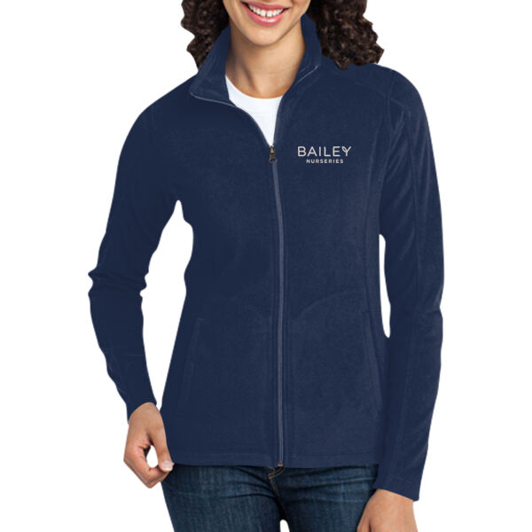 Port Authority - Ladies Microfleece Jacket - Embroidered Logo Thumbnail