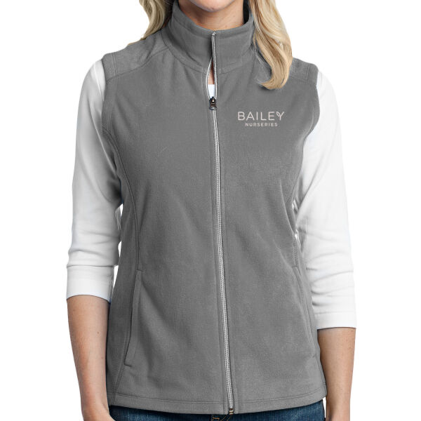 Port Authority - Ladies Microfleece Vest - Embroidered Logo Thumbnail