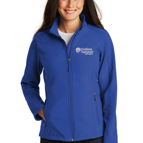 Port Authority - Ladies Core Soft Shell Jacket - Embroidered Logo Thumbnail