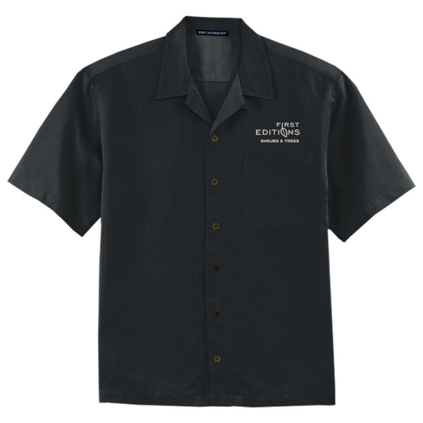 Port Authority - Easy Care Camp Shirt - Embroidered Logo Thumbnail