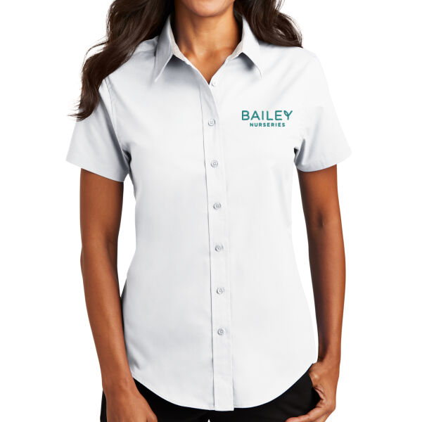 Port Authority - Ladies Short Sleeve Easy Care Shirt - Embroidered Logo Thumbnail