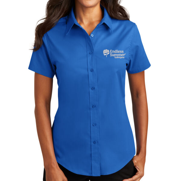 Port Authority - Ladies Short Sleeve Easy Care Shirt - Embroidered Logo Thumbnail