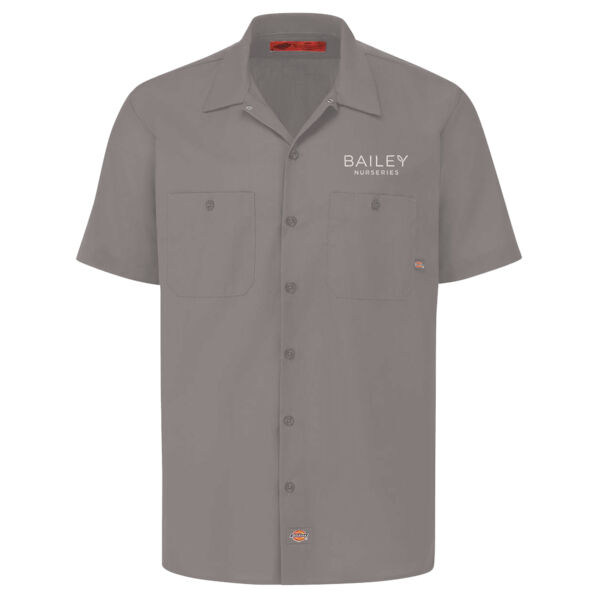 Dickies - Industrial Short Sleeve Work Shirt  - Embroidered Logo Thumbnail