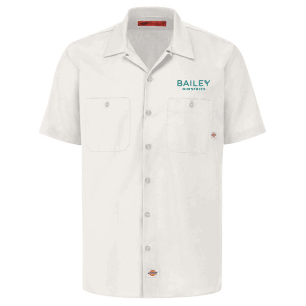 Dickies - Industrial Short Sleeve Work Shirt  - Embroidered Logo Thumbnail