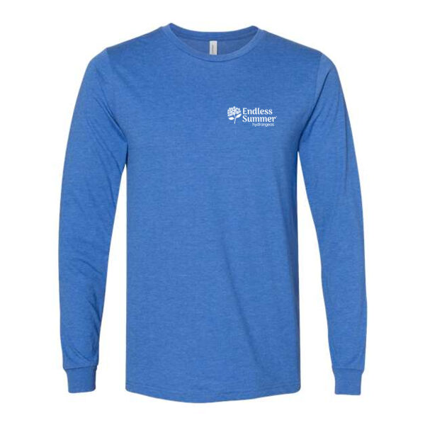 Bella+Canvas Unisex Heather CVC Long Sleeve Tee - Printed Logo Thumbnail