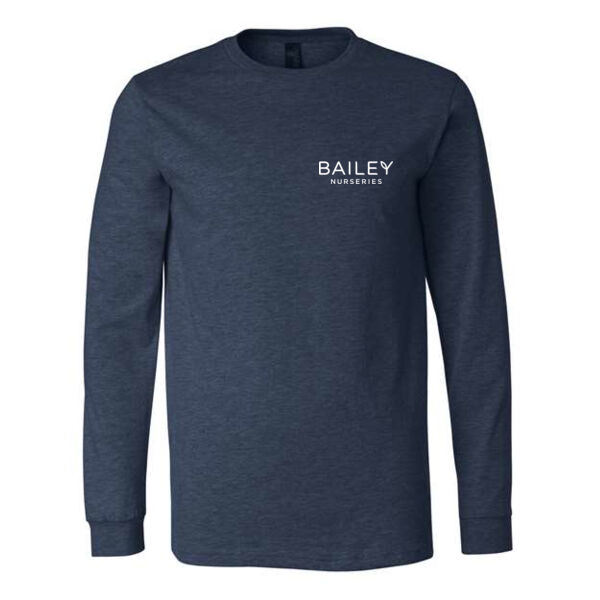 Bella+Canvas Unisex Heather CVC Long Sleeve Tee - Screen Print Logo Thumbnail