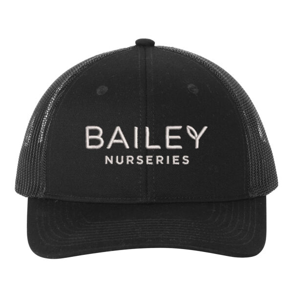 Port Authority® Snapback Ponytail Trucker Cap - Embroidered Logo Thumbnail