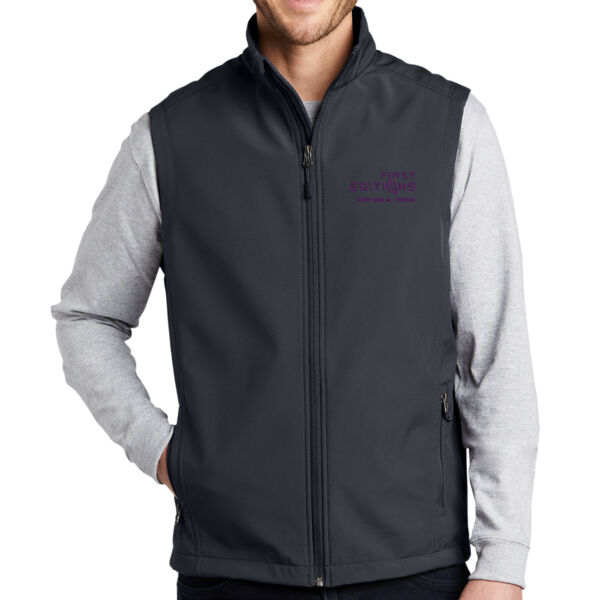 Port Authority® Core Soft Shell Vest - Embroidered Logo Thumbnail