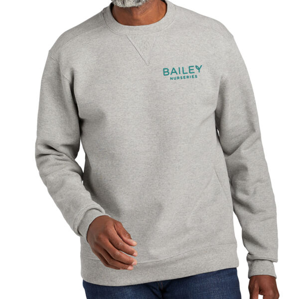 Volunteer Knitwear™ Chore Fleece Crewneck - Embroidered Logo Thumbnail
