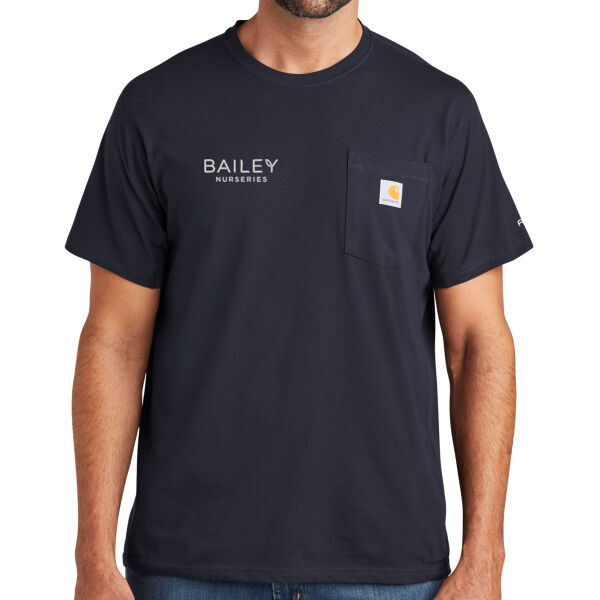 Carhartt Force® Short Sleeve Pocket T-Shirt - Embroidered Logo Thumbnail