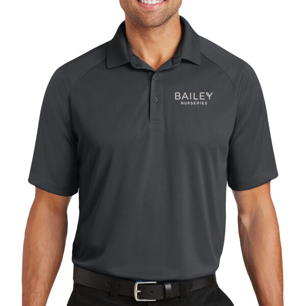 **CLOSEOUT ITEM** Crossover Raglan Polo - Embroidered Logo Thumbnail