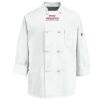 Eight Knot Button Chef Coat with Thermometer Pocket Thumbnail