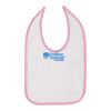 Infant Contrast Trim Premium Jersey Bib Thumbnail